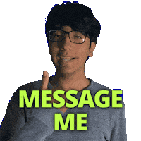Text Me Lets Talk Sticker