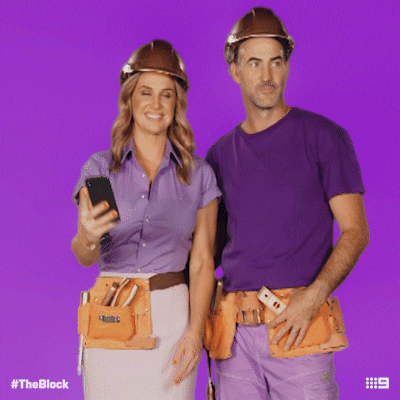 Channel 9 Selfie GIF by The Block