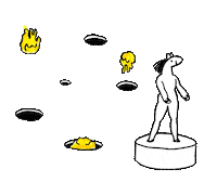 Happy Dance Sticker by Wavy McSplash