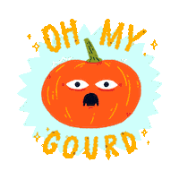 Halloween Omg Sticker by Matt Joyce