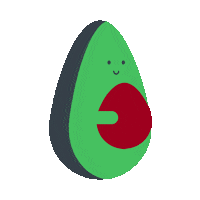 goustocooking avocado avo gusto avacado Sticker