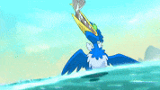 Bird Throw Up GIF by Pokémon