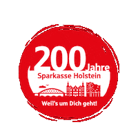 Jubiläum Sticker by Sparkasse Holstein