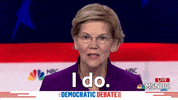 elizabethwarren 2020 warren i do democratic debate GIF