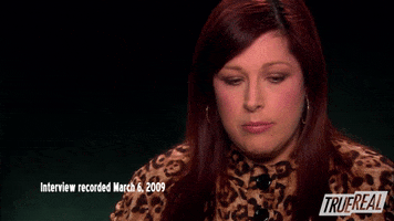 Haunting Carnie Wilson GIF by TrueReal