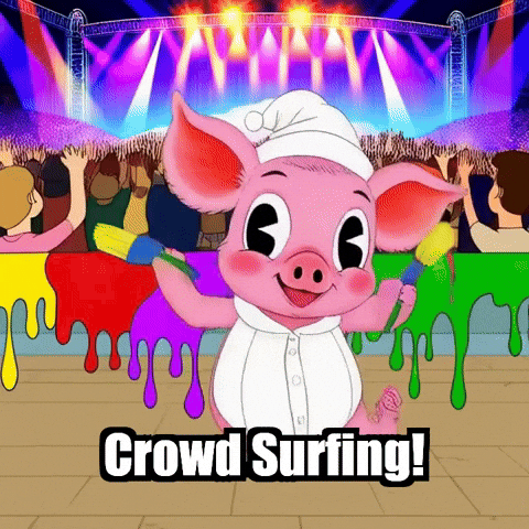 Pop Culture Concert GIF by The Pigasso