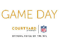 courtyardbymarriott sports game football nfl Sticker