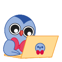 Springring cartoon friends school animal Sticker