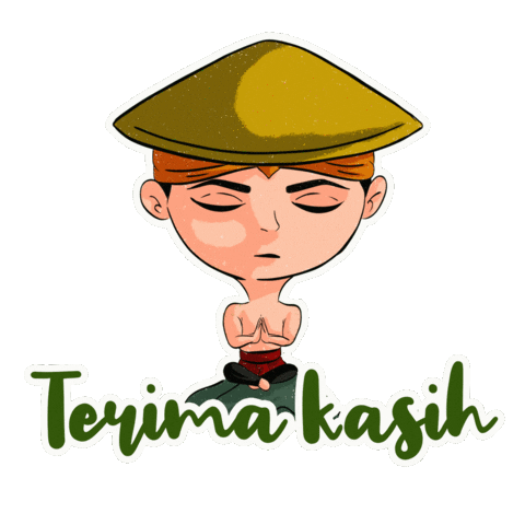 satriaagung giphyupload halo semangat terima kasih Sticker