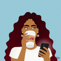 Drinking Coffee GIF by World Of Women