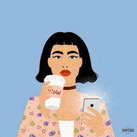 Drinking Coffee GIF by World Of Women