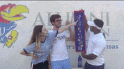 kualumni ku jayhawks university of kansas GIF