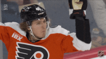 Happy Philadelphia Flyers GIF by NHL