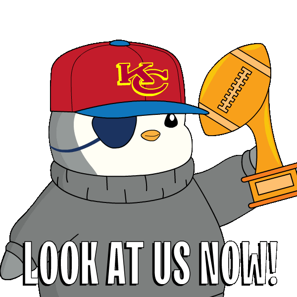 Super Bowl Football Sticker by Pudgy Penguins
