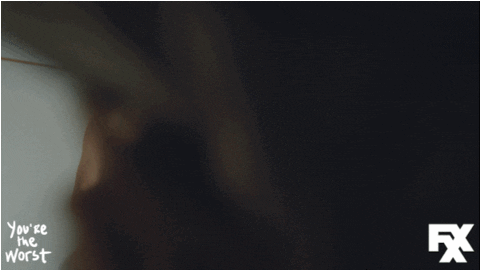 hide and seek surprise GIF by You're The Worst 