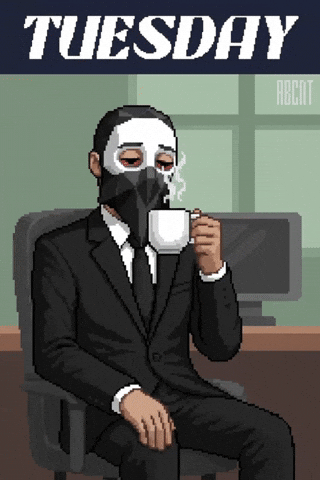 ABCNT giphyupload coffee work morning GIF