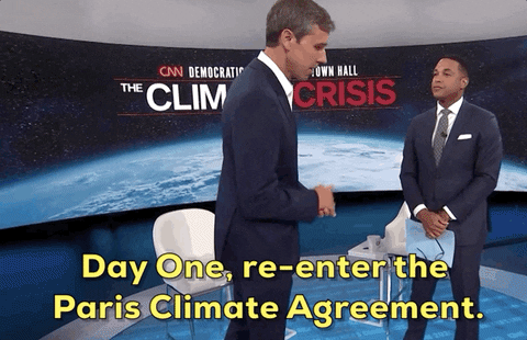 Climate Change Beto Orourke GIF by Election 2020