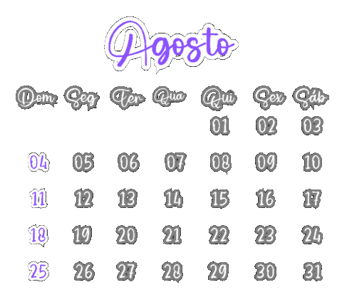 Agosto Sticker by Atelier das Arteiras