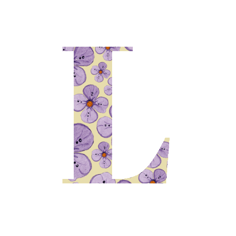 Flowers Words Sticker