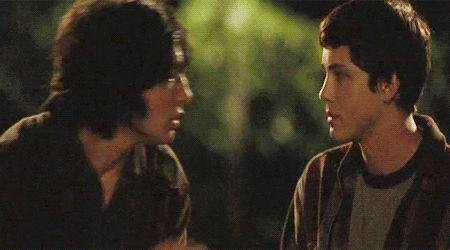 logan lerman kiss GIF