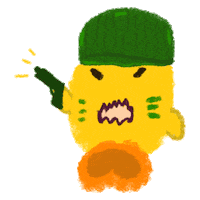 Angry War Sticker