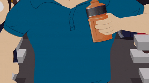 walking waving GIF by South Park 
