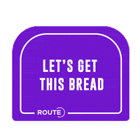routemoney routemoney routelove dropyourroutag routecashbackapp Sticker