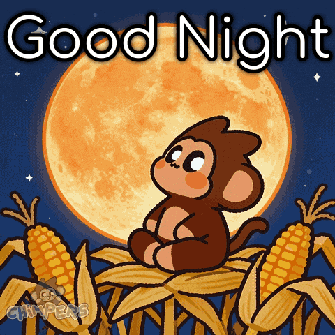 Sleepy Good Night GIF by Chimpers