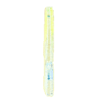 NISHIMAAKII kawaii yellow lips 女の子 Sticker