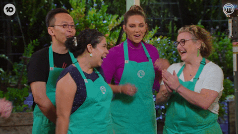 Hugging Love GIF by MasterChefAU