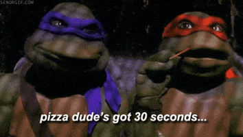 ninja turtles pizza GIF