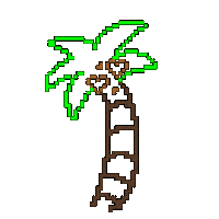 Palm Trees Summer Sticker