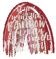 Rainbow Rain Sticker