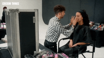 Glow Up Make-Up GIF by BBC Three