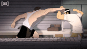 Fist Fight Fighting GIF by Adult Swim