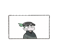Anime Girl Zech Sticker