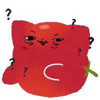 Confused Wait What Sticker