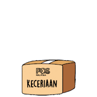 Delivery Box Sticker by Pos Malaysia