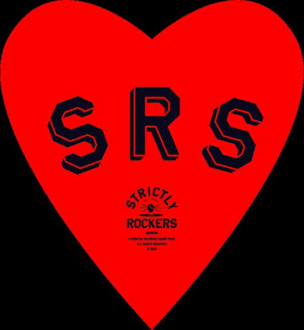 strictyrockerssound love heart sound vinyl GIF