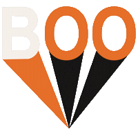 Scared Trick Or Treat Sticker