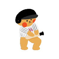 Baseball Twins Sticker