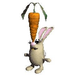 3D Bunny Sticker