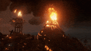 Volcano GIF by Sea of Thieves