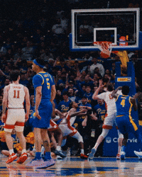 Pitt Basketball 3 Pointer GIF by Pitt Panthers