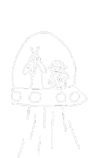 Ghost Garden Sticker