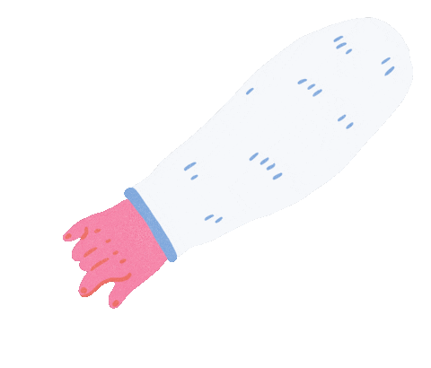 Girl Waving Sticker by micolate