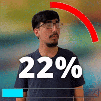 22%