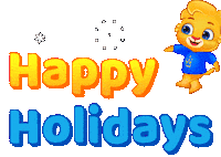 Excited Merry Christmas Sticker by Lucas and Friends by RV AppStudios