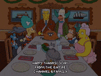 Episode 7 Dinner GIF by The Simpsons