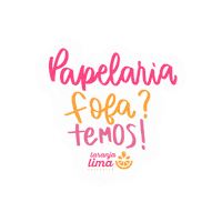 Papelaria Sticker by Laranja Lima Papeis